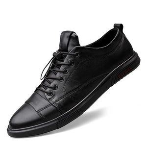 Men Leather Casual Cowhide Shoes