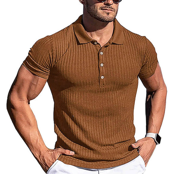 Men Knitted Polo Shirts 5XL
