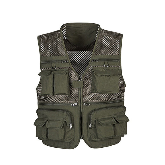 Mesh Work Sleeveless Jacket Male ( 🎄Merry Christmas Two Products Discount Code:LK12 )