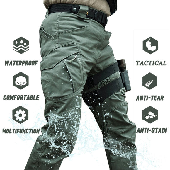 Men Multi-Pockets Military Cargo Pants ( 💥Over $89+ ,Code SAVE10🛒)