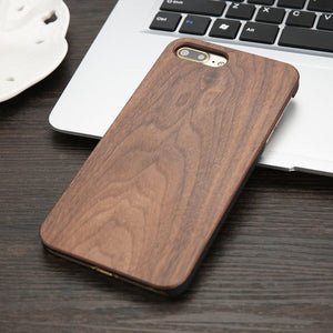Natural Real Wood Case For iPhone 12 Pro Max Cover Durable Rosewood Bamboo Walnut Wooden Phone Cases