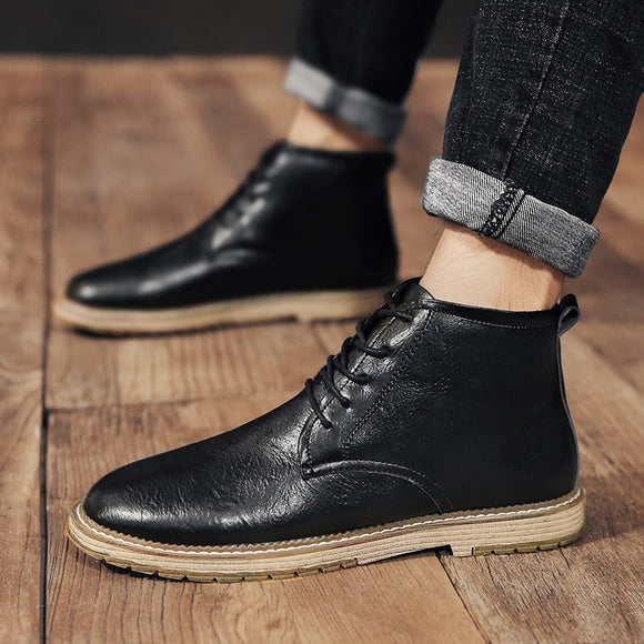 Men High Tops Casual Ankle Boot