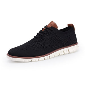 Mens Casual Knitted Mesh Shoes