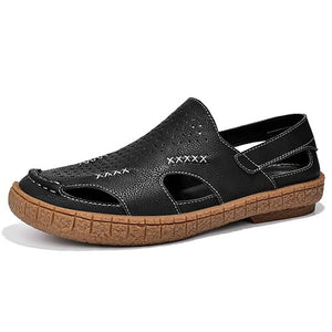 New Men Cow Leather Sandals( 💥Over $89+ ,Code SAVE10🛒)