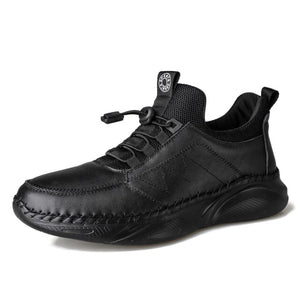 New Leather Men Winter Snow Boots