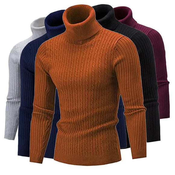 Men's Turtleneck Sweater Pullover