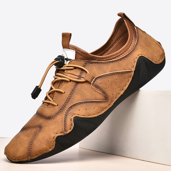 New Leather Casual Driving Shoes