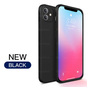 New Square Plating Soft Case For iPhone 11 Pro 11Pro Max Clear Cover