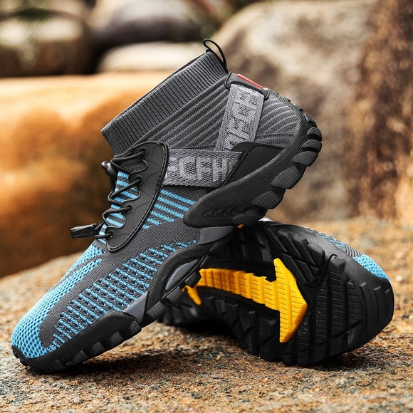 New Mesh Breathable Hiking Shoes