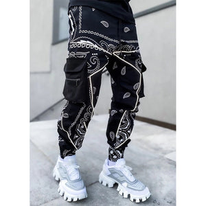 New Printing Men Street Hip-Hop Pants