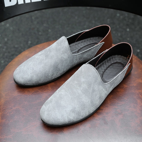 Men Soft Leather Casual Loafers
