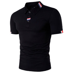 New Solid Color Mens Polo Shirts