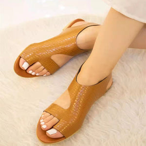 Women Rhiestone Peep Toe Sandals
