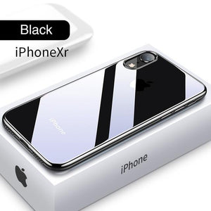 Luxury Retro Shockproof Ultra Thin Plating Silicone Soft Case For iPhone X XS Max XR 8 7plus