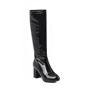 Sexy Party Shoes Woman Knee-High Boots