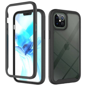 Shockproof Hybrid Armor TPU Bumper Clear Case For iPhone 12