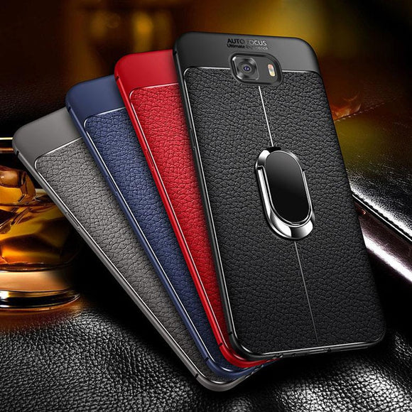 New Samsung Note 10/Plus Case - Luxury Soft Case With Car Holder For Samsung Series