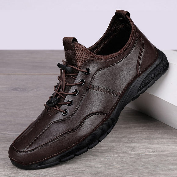 New Men Casual  Fashion Leather Shoes