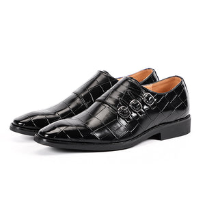 Men Leather Fashion Business Shoes