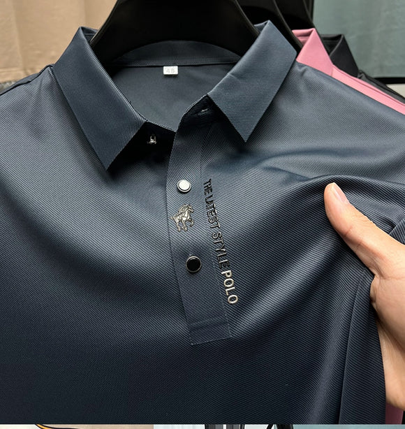 Summer Business Solid Color Polo