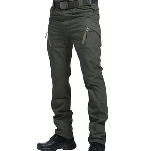 Men Military Multi-Pocket Commuter Trousers