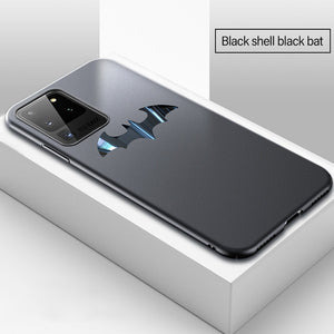 Ultra-thin Metal Batman Matte PC Phone Case For Samsung Galaxy