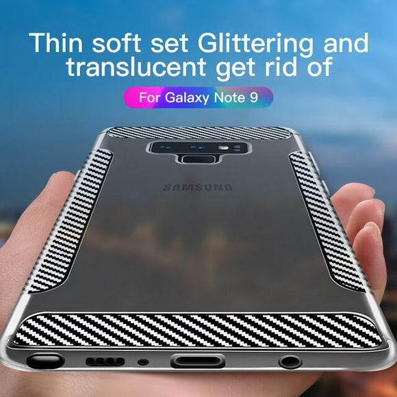 Transparent Shockproof Rugged Ultra Thin Armor Case For Samsung Galaxy Note 8 9 S10 S10Plus S9 S8 Plus S7 S6 Edge