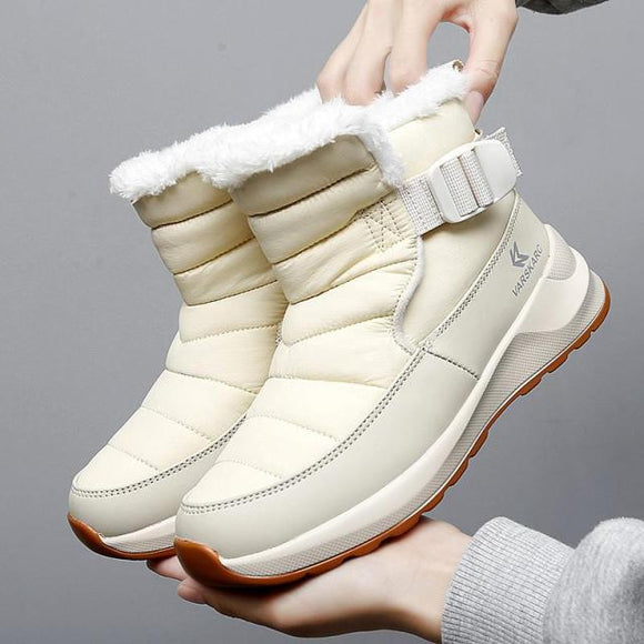 Women Platform Withthick Fur Mid-calf Snow Boots  ( 💥Over $89+ ,Code SAVE10🛒)