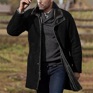 Fashion Casual Mid-length Woolen Coat