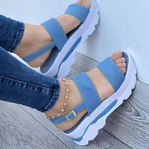 Woman Platform Wedges Summer Sandals