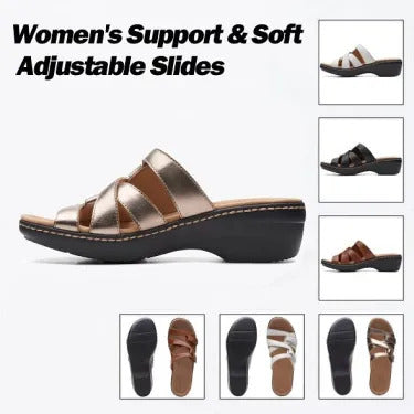 Soft Bottom Massage Orthopedic Wedge Slide Sandals