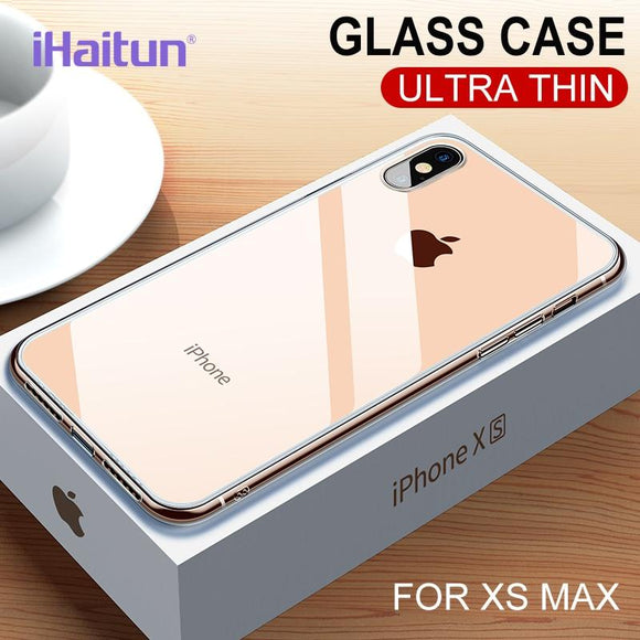 Luxury Ultra Thin Slim Transparent Case For iPhone XS MAX XR X 8 7 PLUS
