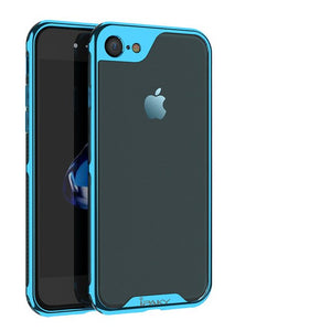 Luxury Electroplated PC Frame & Transparent Silicon Case For iPhone(Buy 2 GET 5% OFF, Buy 3 Get 10% OFF)