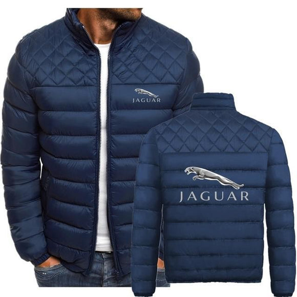 Jaguar Printed Men Zip Jacket